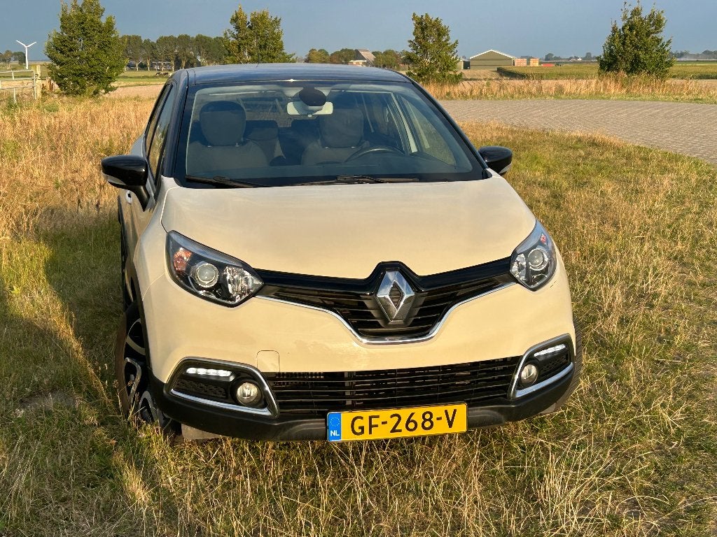 Renault Captur 0.9 TCE 90 2015 Wit, Voorwielaandrijving, Stof, Zwart, Origineel Nederlands