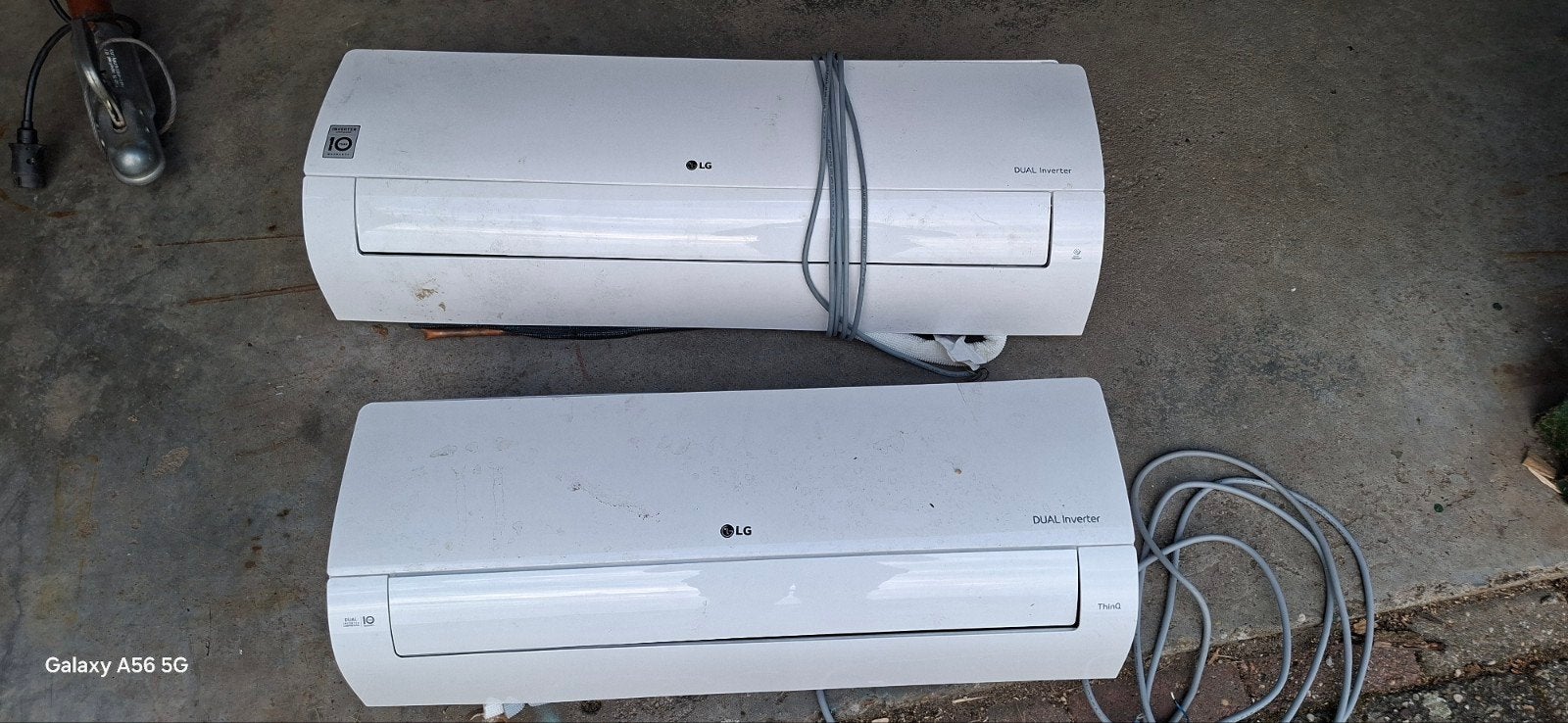 2x Lg airco binnen unit dual inveter, Witgoed en Apparatuur, Airco's, Ophalen, Gebruikt, Minder dan 60 m³, 3 snelheden of meer