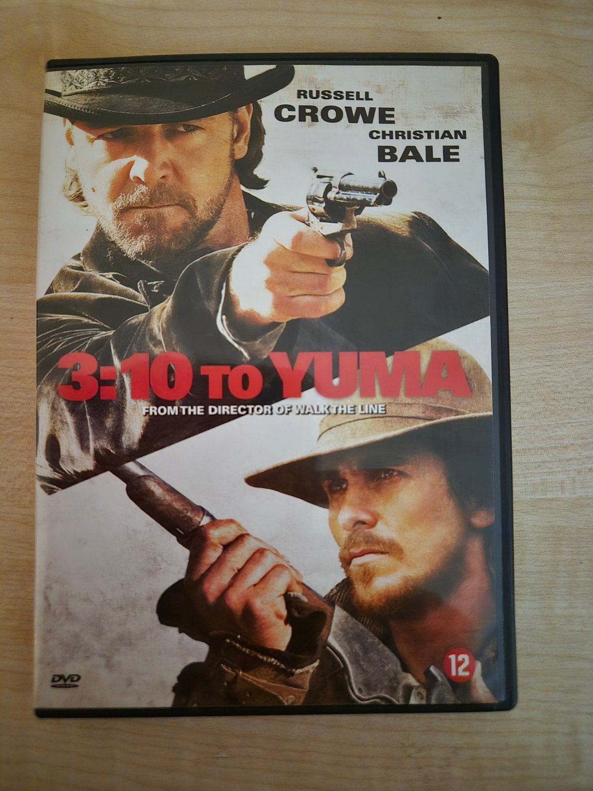 DVD 3:10 to Yuma (2007) DVD – Top Western met Russell Crowe, Vanaf 12 jaar, Ophalen of Verzenden, Zo goed als nieuw