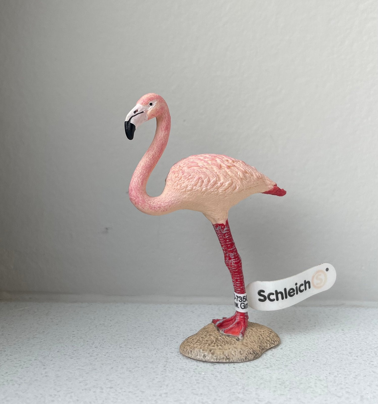 Schleich flamingo met vaantje, Ophalen of Verzenden, Nieuw, Paard, Beeldje of Figuurtje
