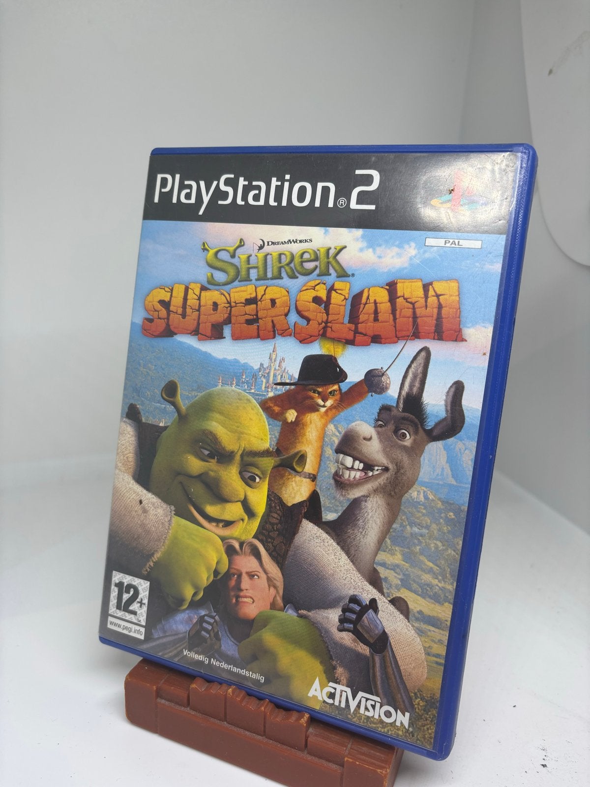 Shrek SuperSlam - PlayStation 2 (PS2), Gebruikt, Vechten, Eén computer, Ophalen of Verzenden