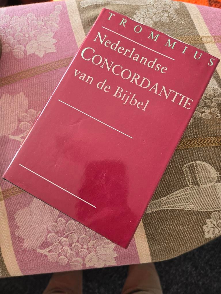 Nederlandse Concordantie van de Bijbel - Trommius, Boeken, Verzenden