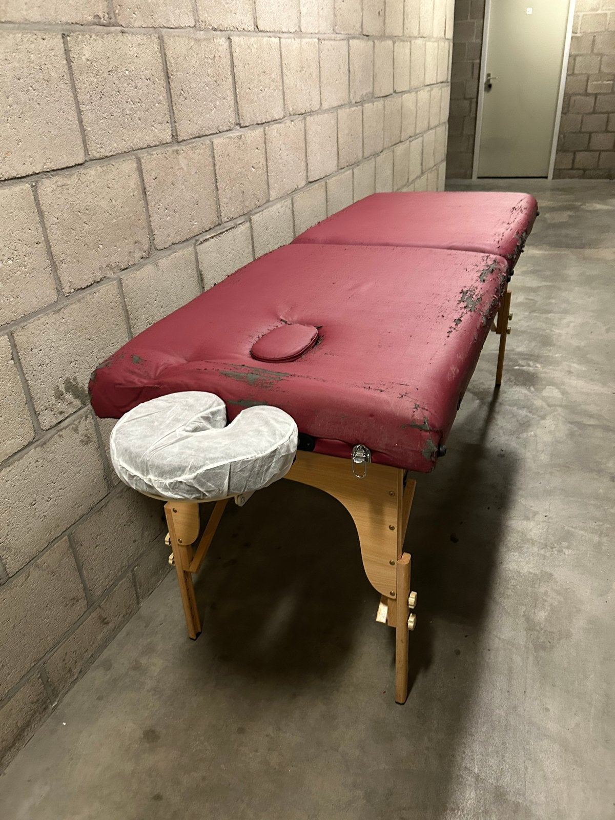 Massagetafel opklapbaar, Sport en Fitness, Massageproducten, Ophalen, Gebruikt, Massagetafel