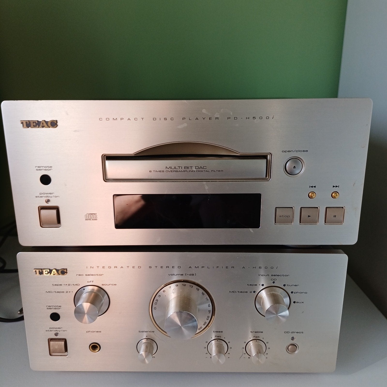 teac h500i, Ophalen, Niet werkend, Cd-speler, Overige merken
