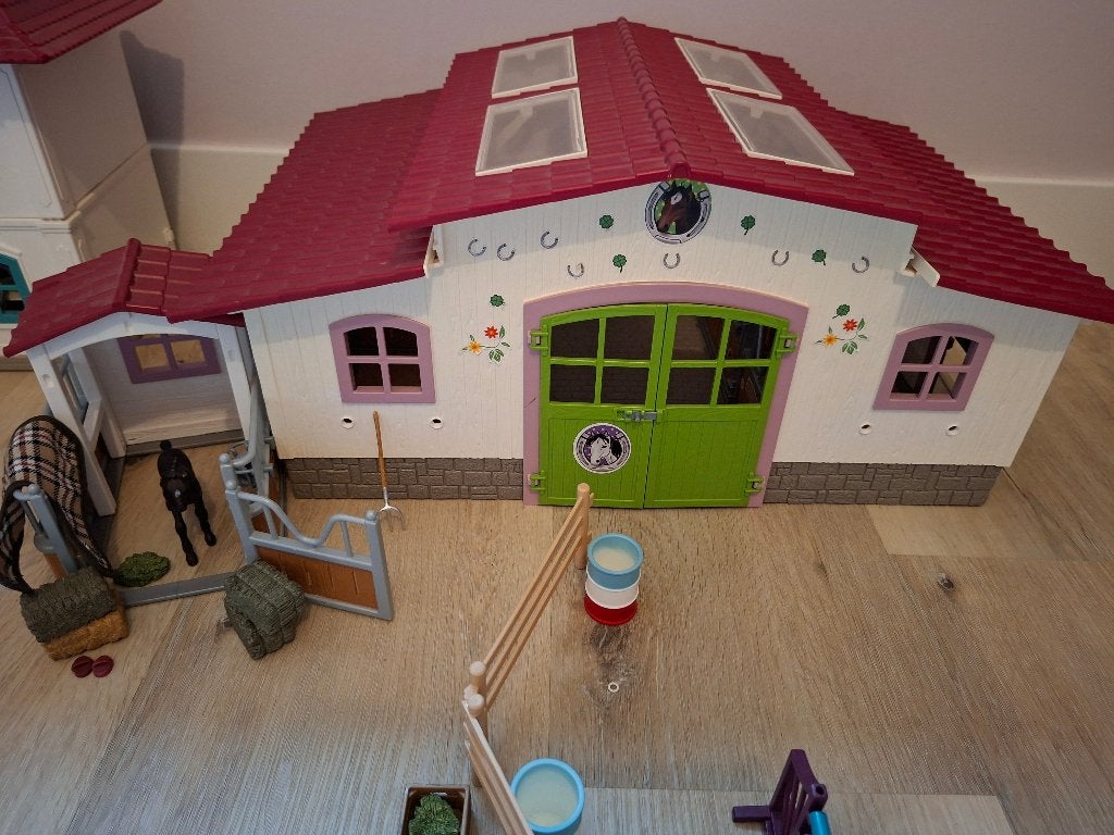 Schleich paarden manege, Verzenden, Zo goed als nieuw, Jongen of Meisje