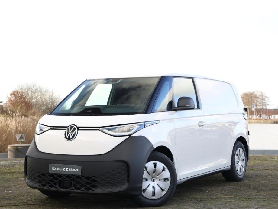Volkswagen ID. Buzz Cargo Economy Limited Edition Elektromot, Auto's, Automaat, Zwart, Volkswagen, Wit
