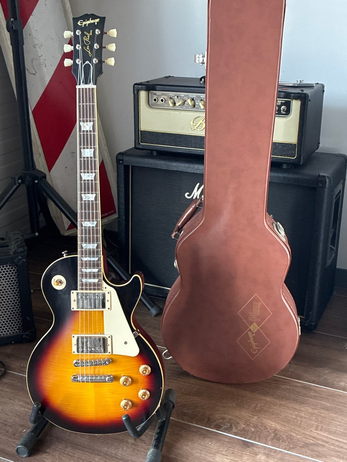 Epiphone Les Paul Standard '59 Inspired by Gibson, Ophalen, Zo goed als nieuw, Solid body, Epiphone