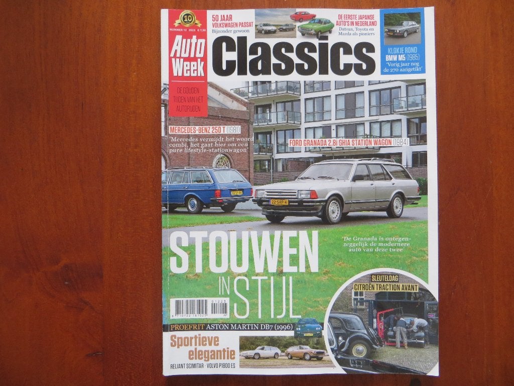 Autoweek Classics 12 2023 50 jr Volkswagen Passat, BMW M5, Boeken, Ophalen of Verzenden, Zo goed als nieuw, BMW