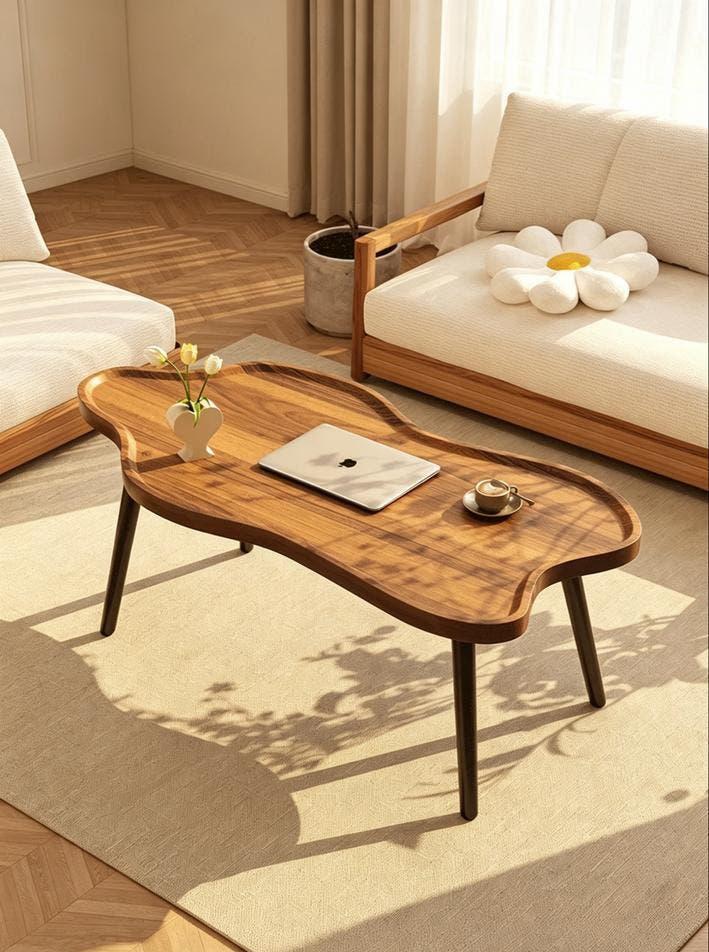 Nieuw Japondi stijl Unieke organische salontafel thee tafel, Huis en Inrichting, Tafels | Salontafels, 50 tot 100 cm, 100 tot 150 cm