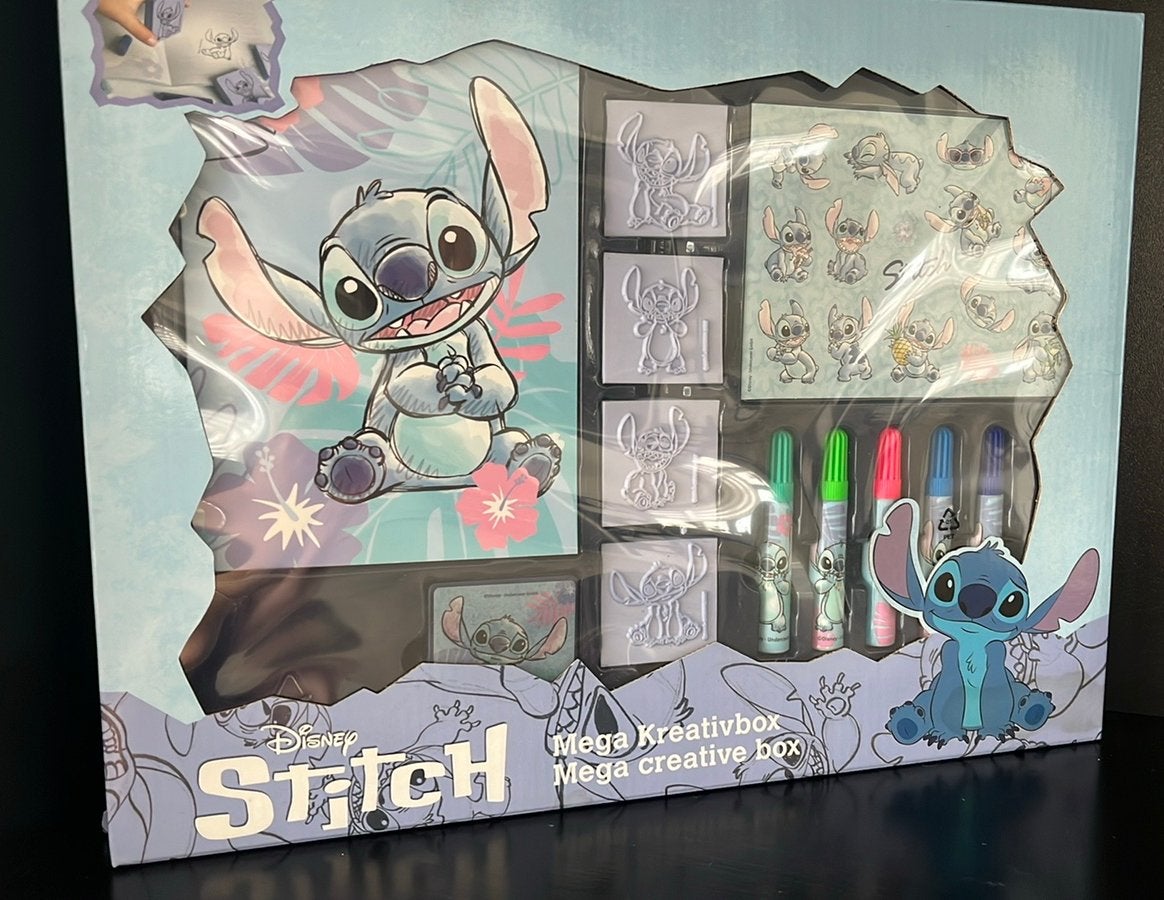 Nieuw! Disney Stitch knutselset stempels stickers enz, Ophalen, Nieuw, Knutselwerk