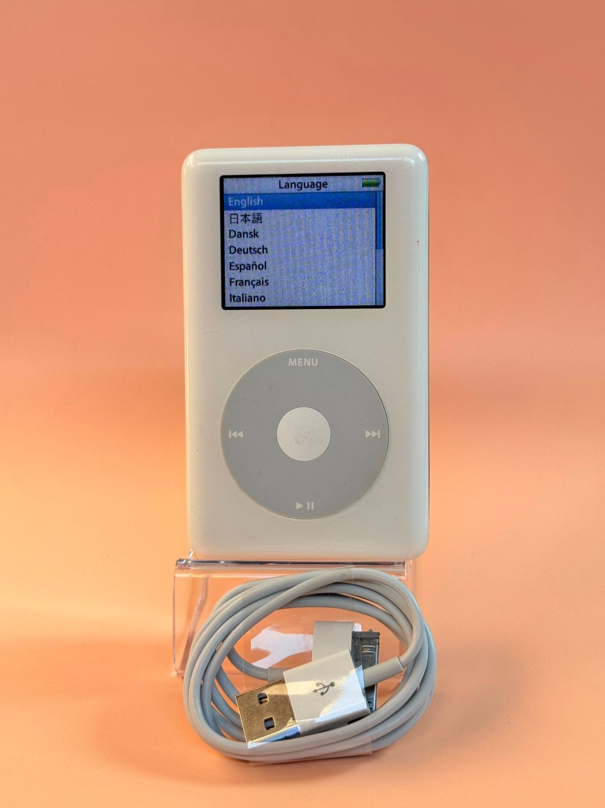 Apple iPod Classic 4e Generatie Photo 20GB, Gebruikt, Overige kleuren, Photo, Ophalen of Verzenden