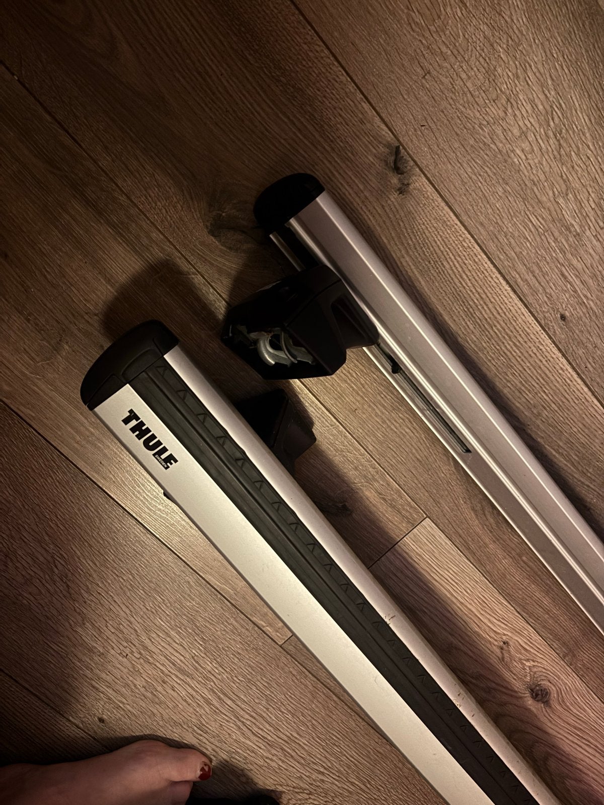 Thule wingbar dakdragers (exclusief voet), Ophalen, Gebruikt