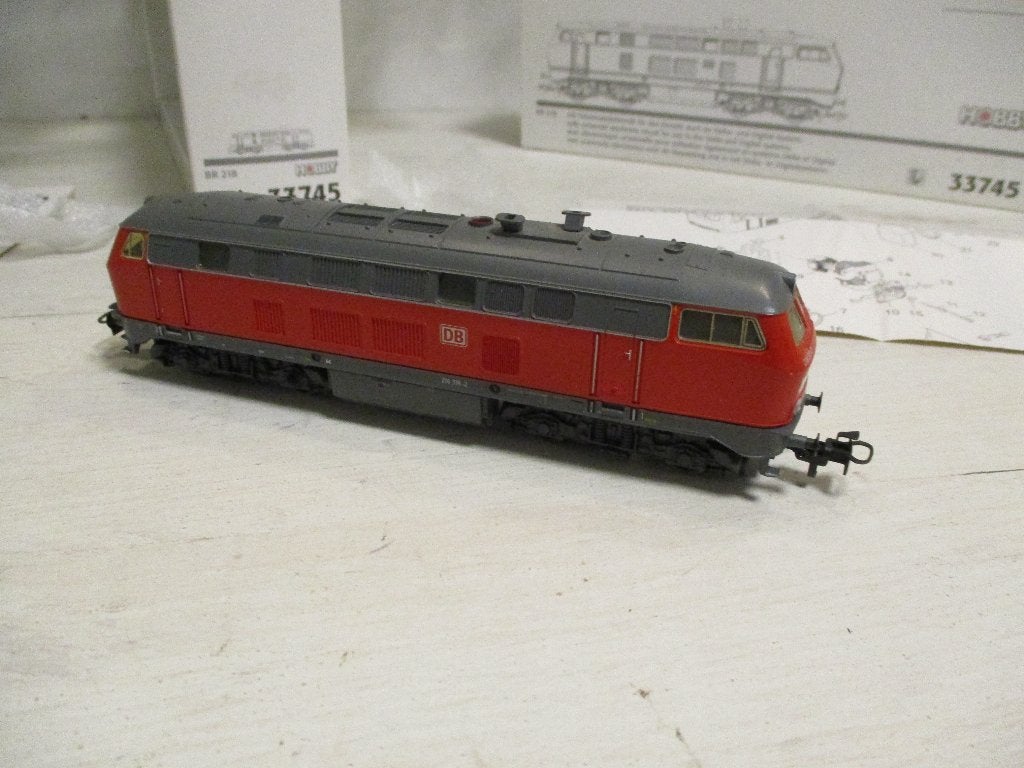 Märklin Diesellok 218 319-2 digitaal no 33745, Wisselstroom, Locomotief, Ophalen of Verzenden, Zo goed als nieuw