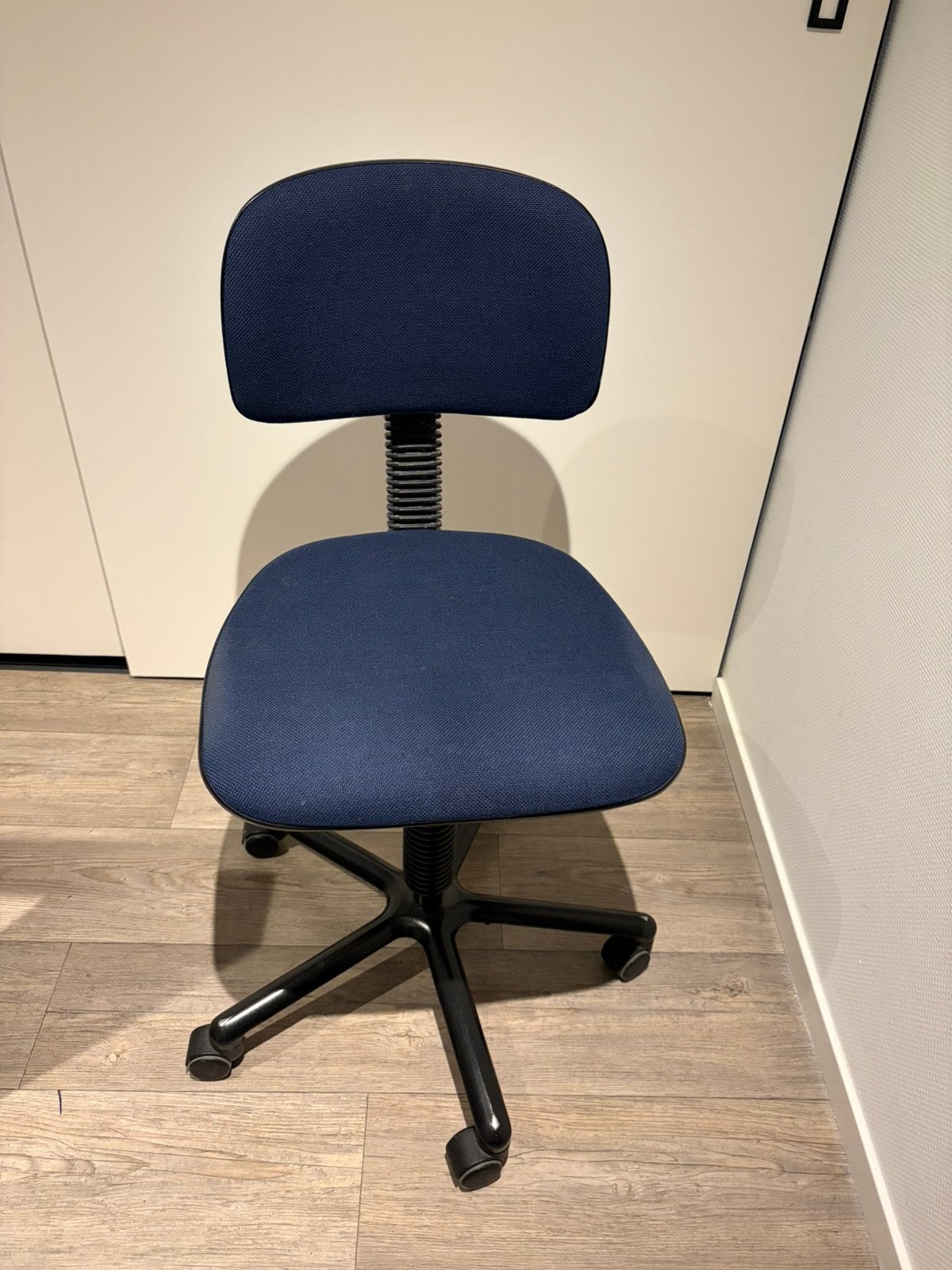 Bureaustoel, Ophalen, Zo goed als nieuw, Blauw