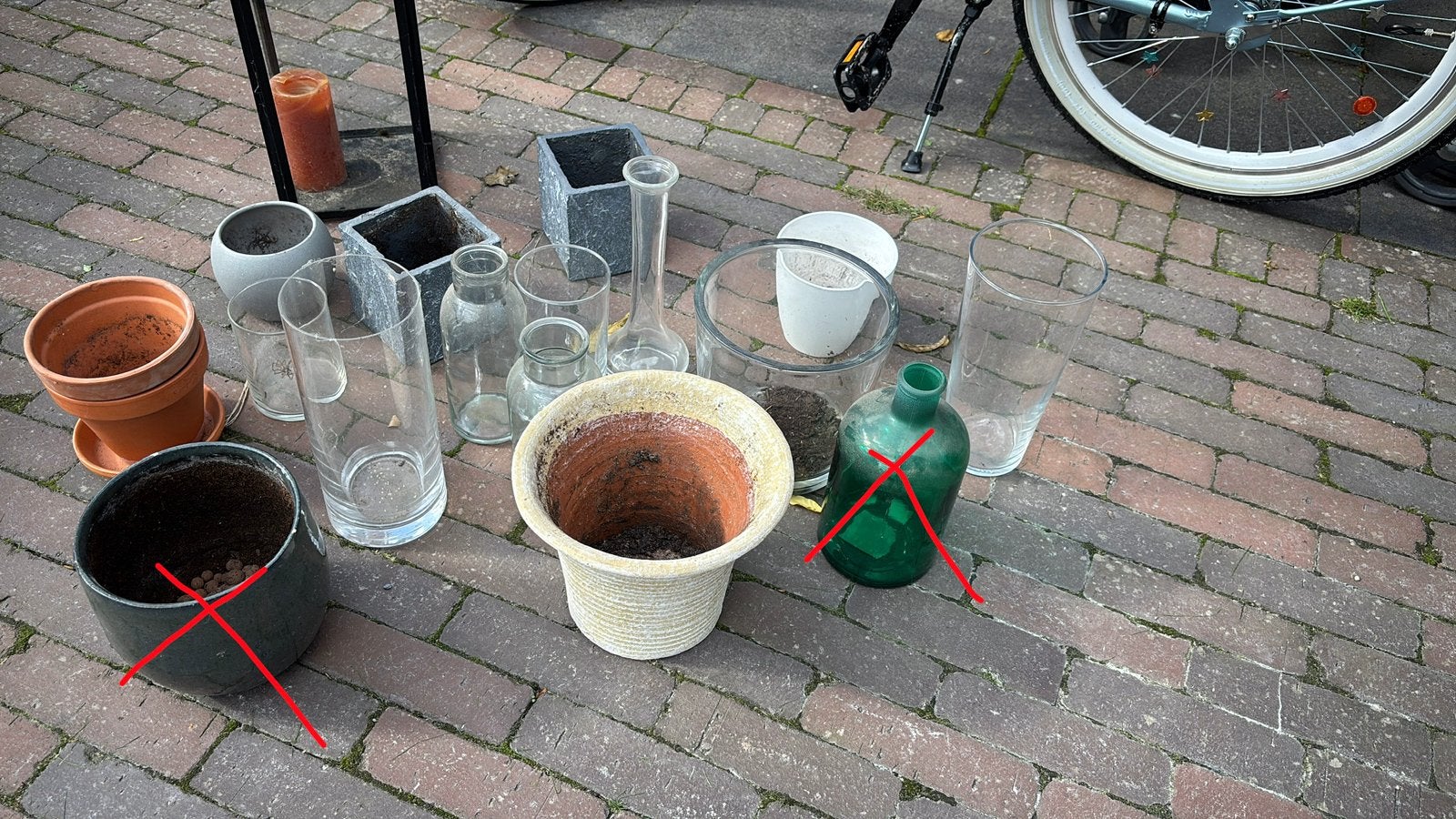 Gratis potten en vazen voor binnen, Ophalen, Zo goed als nieuw