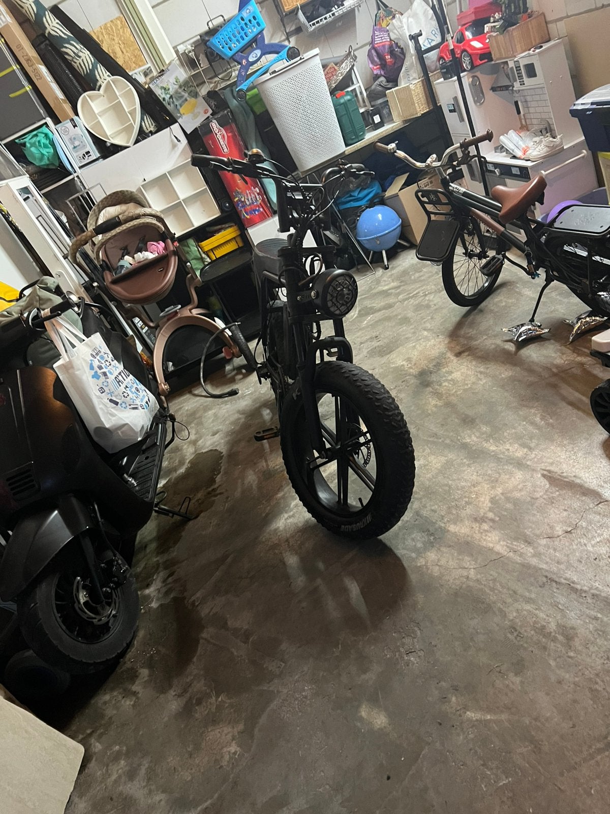 Fatbike v8 750 watt 1000 piek, Ophalen of Verzenden, Zo goed als nieuw