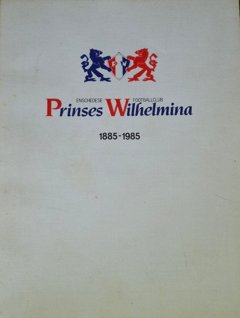 Enschedese Footballclub Prinses Wilhelmina 100jarig bestaan, Ophalen of Verzenden, Zo goed als nieuw, Overige binnenlandse clubs