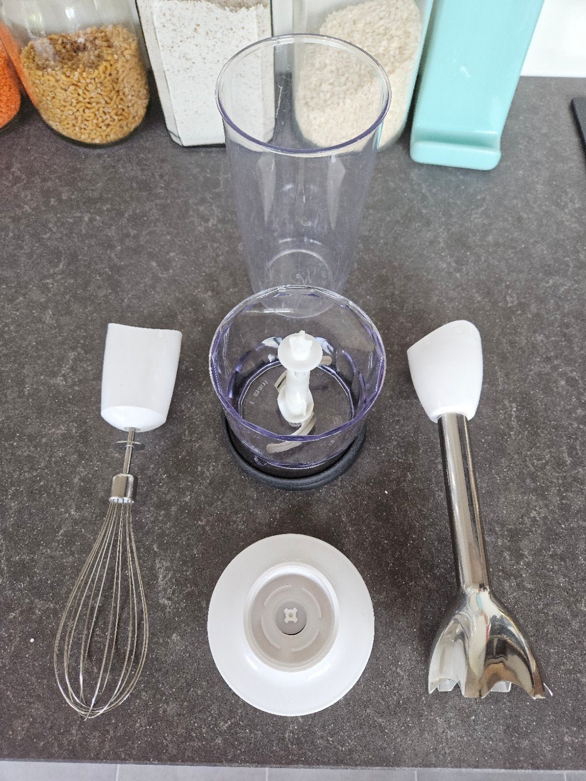Braun Multiquick 3 Staafmixer Set reserveonderdelen, Ophalen, 2 snelheden, Zo goed als nieuw, Vaatwasserbestendig