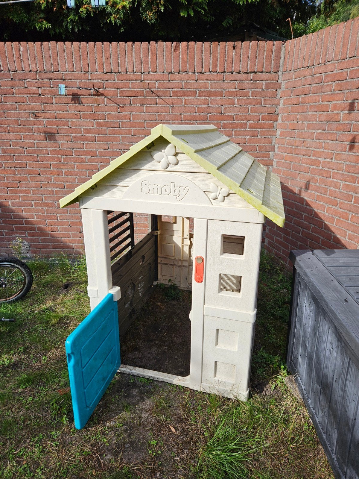 Smoby speelhuisje gratis, Ophalen, Gebruikt, Plastic