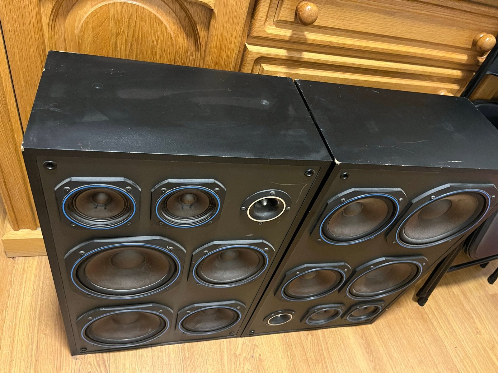 JH Discotech W 125 Speakers - Vintage Geluid, Stereo speakers, Gebruikt, 120 tot 150 watt, Geschikt voor surround/home cinema