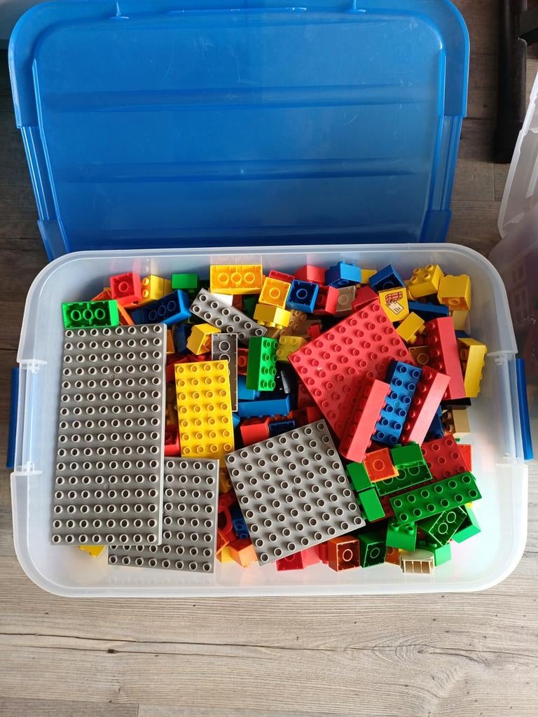 Duplo; auto's, bouwstenen, poppetjes, dieren etc, Ophalen