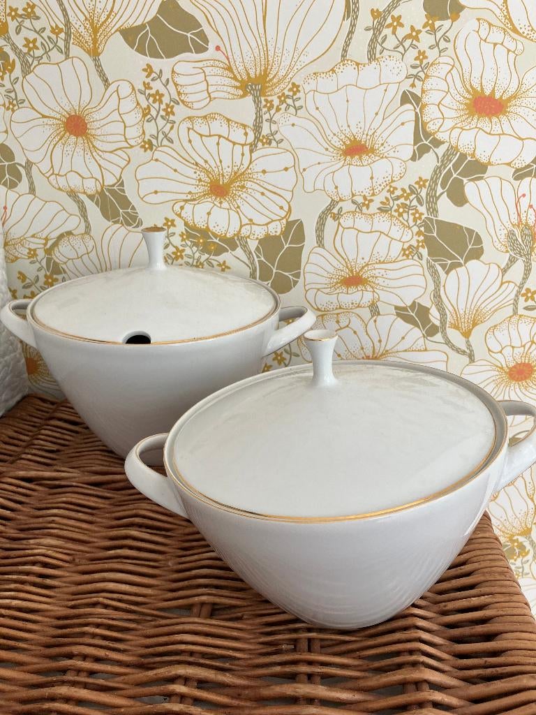 Arzberg, twee serveerschalen, Huis en Inrichting, Keuken | Servies, Zo goed als nieuw, Schaal of Schalen, Overige stijlen, Porselein