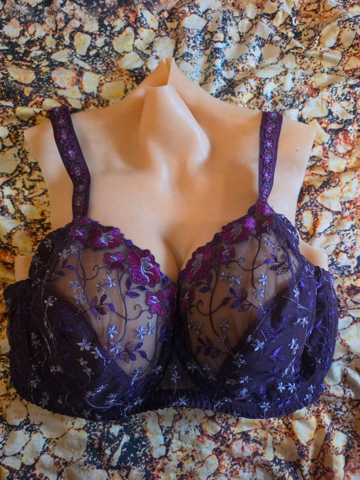 Siliconen borstplaat voor cosplay of crossdressing cup G