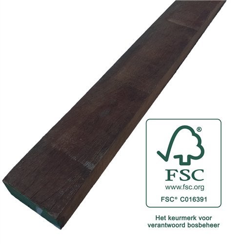 FSC 100% hh gording fijn bezaagd 50 x 150 x 3500 mm, Tuin en Terras, Ophalen, Nieuw