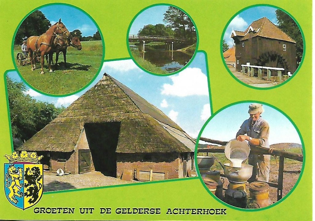 Gelderland- -5-luik., Ophalen of Verzenden, 1980 tot heden, Gelopen, Gelderland