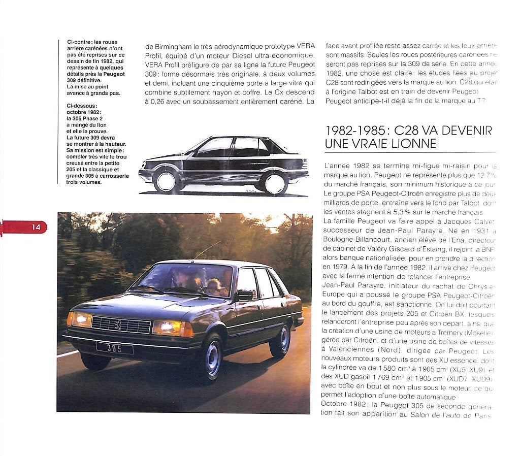 La Peugeot 309 De mon père, Verzenden, Jean-Marc Gay, Nieuw, Peugeot