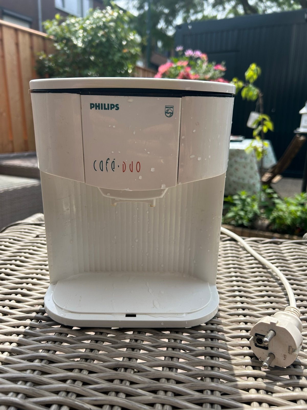 Philips Café Duo koffiezetapparaat - ideaal voor vakantie, Gebruikt, Koffiemachine, Gemalen koffie, Ophalen of Verzenden