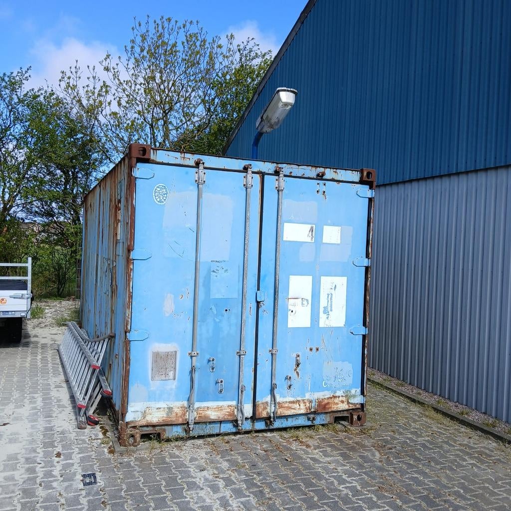 Zeecontainer 20ft met stroomvoorziening, Zakelijke goederen, Machines en Bouw | Keten en Containers, Ophalen