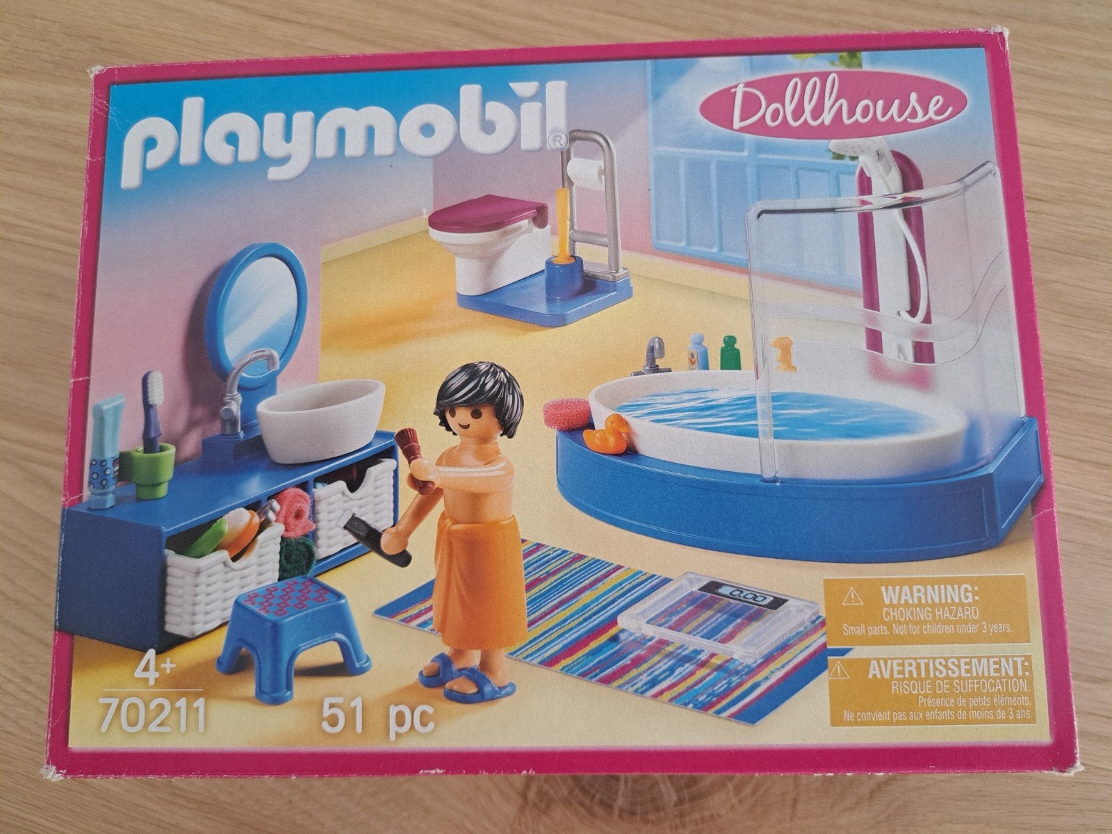 Playmobil badkamer zgan 70211, Ophalen of Verzenden, Zo goed als nieuw