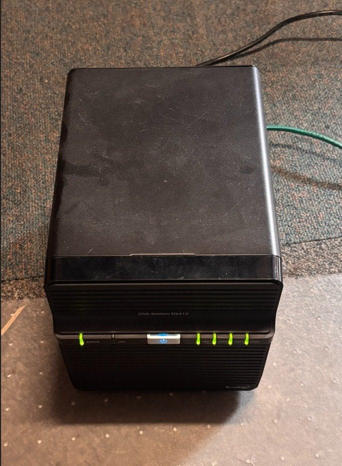 Synology DS 410 met 4 schijven, Ophalen, Gebruikt