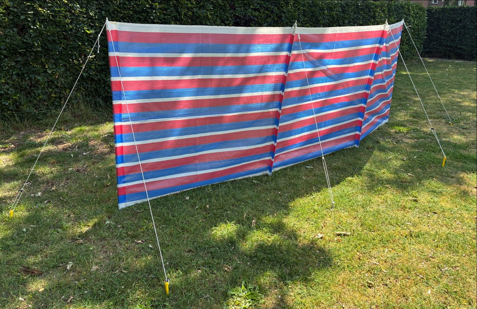 Windscherm (400x140cm) incl. toebehoren, Ophalen of Verzenden