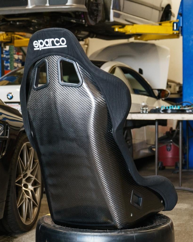 Sparco Evo Carbon Kuipstoel Sportstoel Racestoel FIA, Ophalen of Verzenden