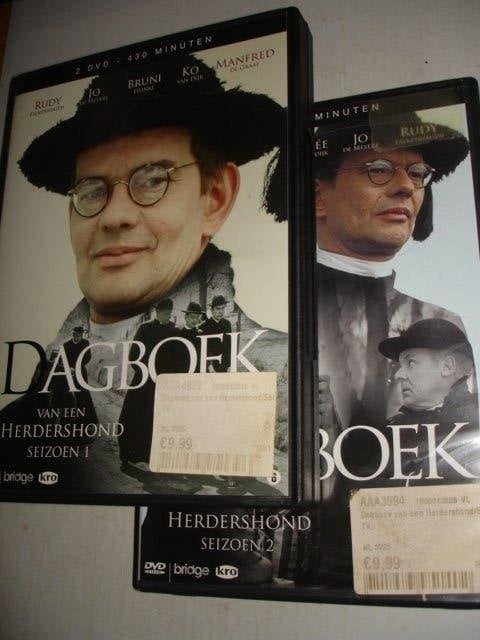 Dagboek van een Herdershond- Complete serie- b- 4-DVD- NIEUW, Verzenden, Alle leeftijden, Drama, Nieuw in verpakking
