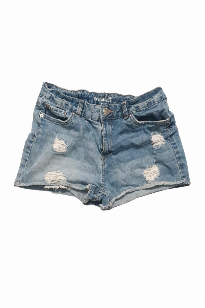 Page One Young high waist denim short maat 164, Ophalen of Verzenden, Page One Young, Meisje, Broek