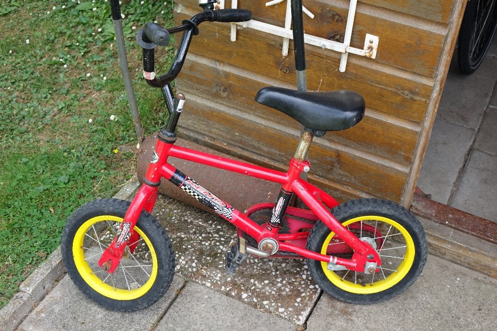 mini kinderfietsje , beetje opknappen, Fietsen en Brommers, Fietsen | Kinderfietsjes, Ophalen, Gebruikt, Minder dan 16 inch