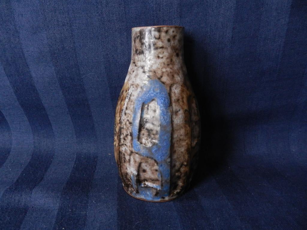 Mooi gekleurd jaren 70 vaasje D.0.K. DOK De oude Kruik 11,7, Ophalen of Verzenden