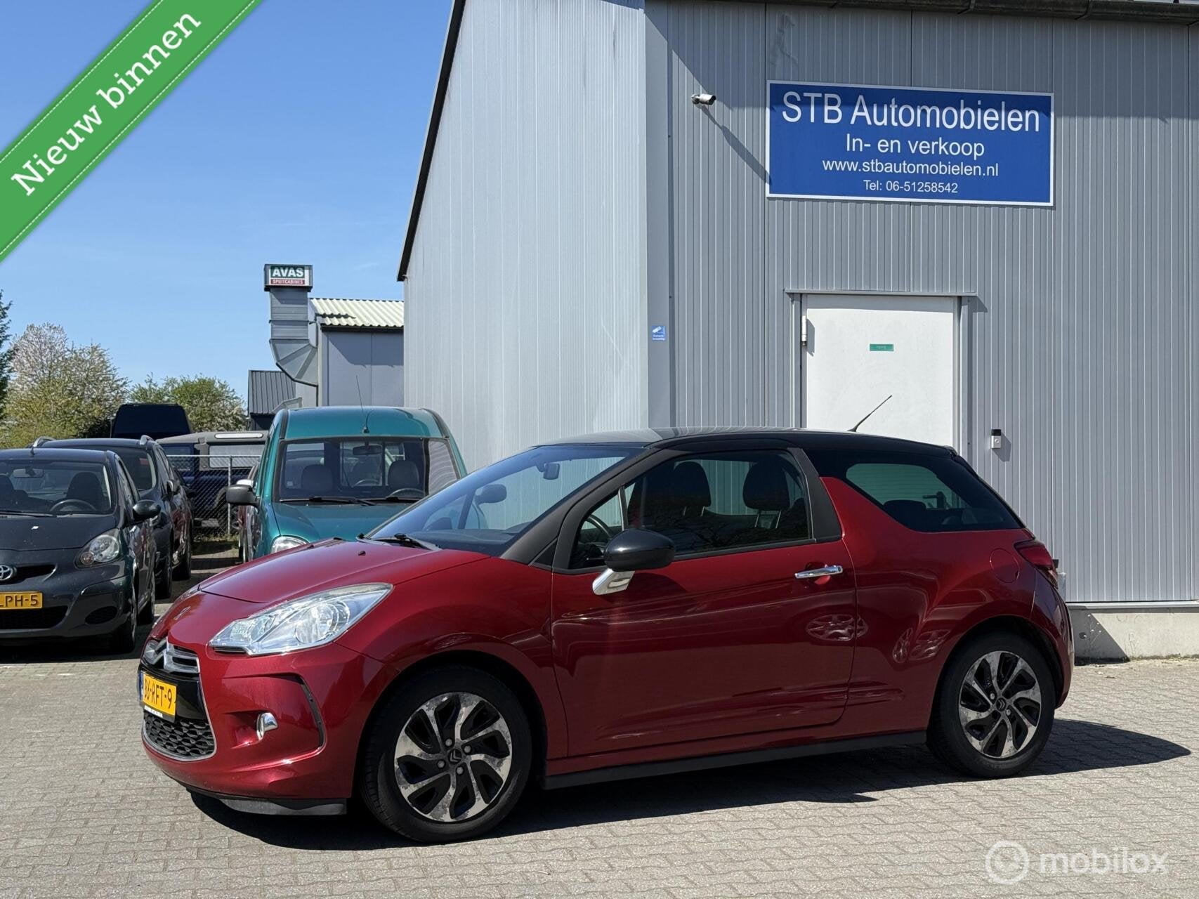 Citroen DS3 1.6 e-HDi So Chic, Airco, Cruise, Voorwielaandrijving, Euro 5, Gebruikt, 4 cilinders