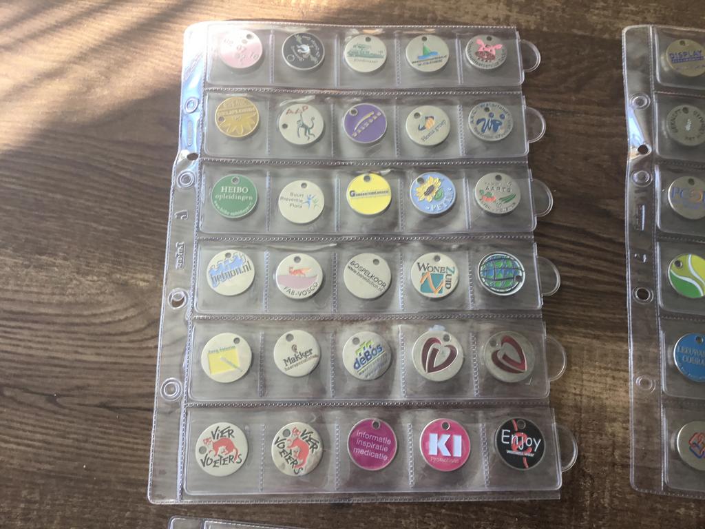 Winkelwagenmuntjes, Verzenden, Zo goed als nieuw, Zwart, Handen en Nagels