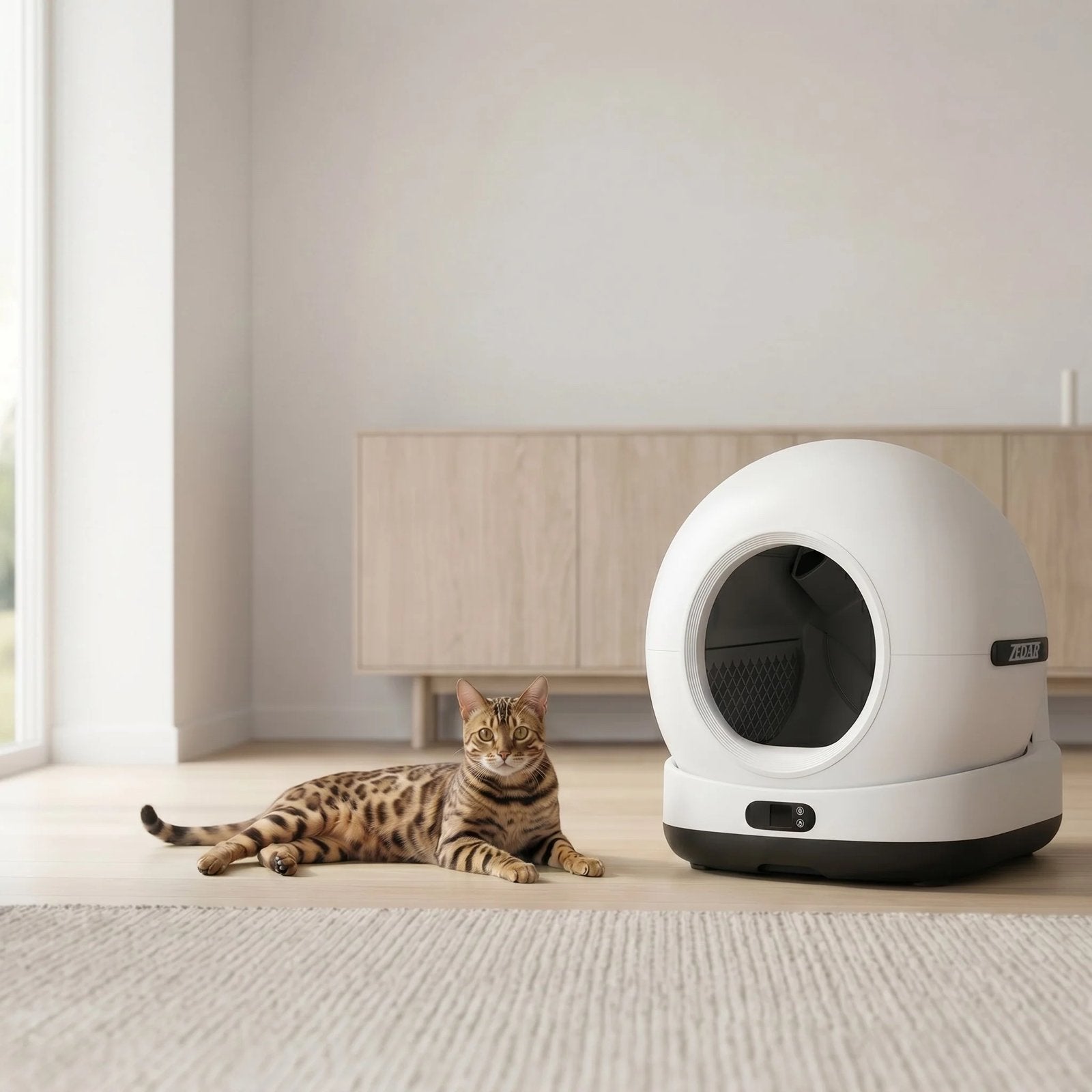 Robot kattenbak Zedar K1200 pro, Ophalen of Verzenden
