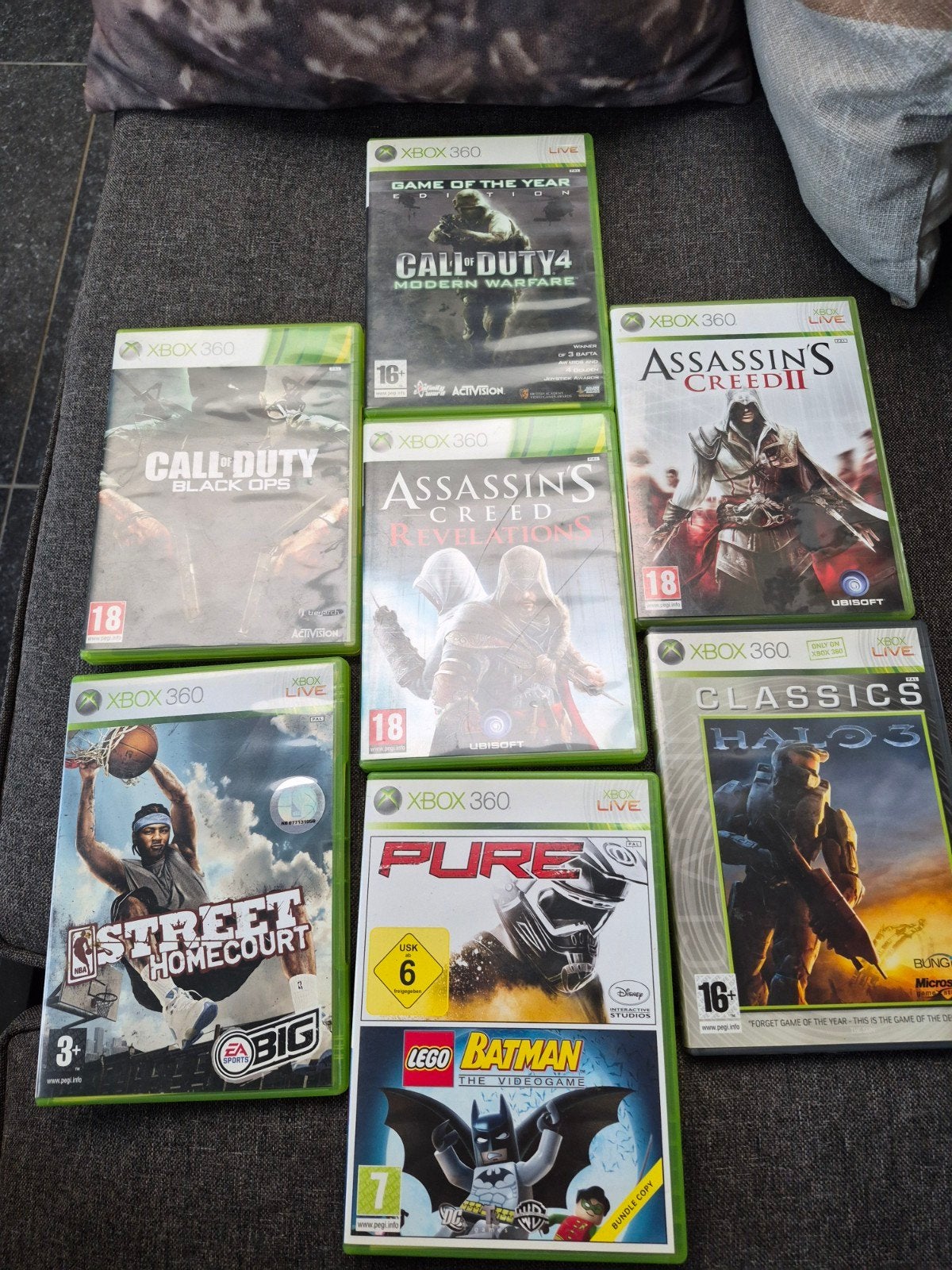 Xbox 360 Games:, Ophalen, Gebruikt
