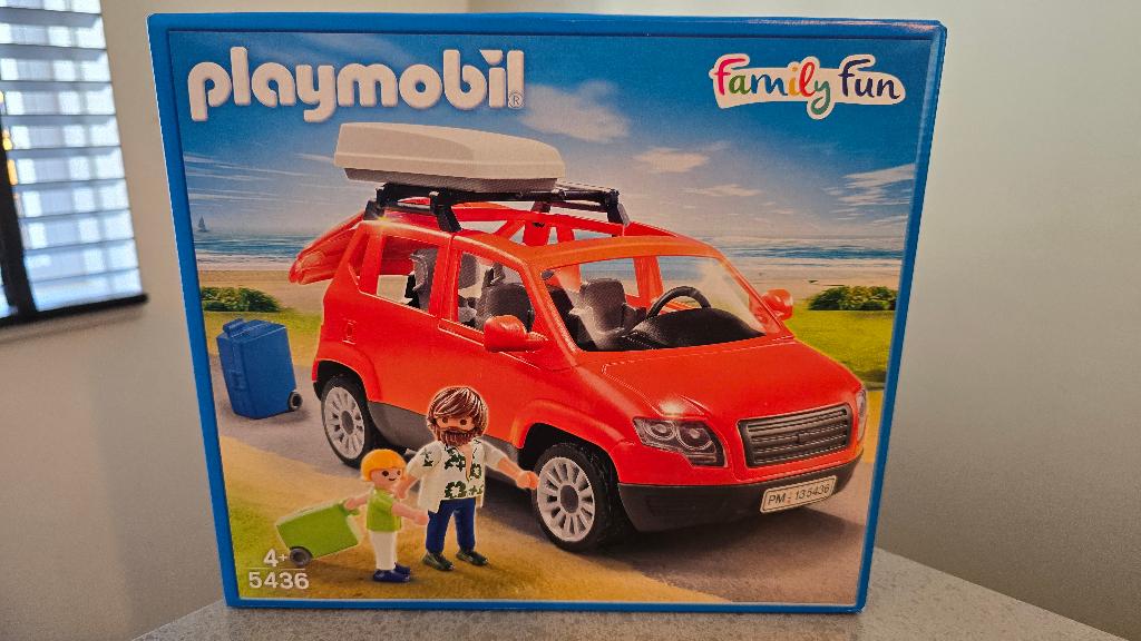 Playmobil 5436 Gezinswagen met dakkoffer nieuw in doos, Kinderen en Baby's, Speelgoed | Playmobil, Ophalen of Verzenden, Nieuw