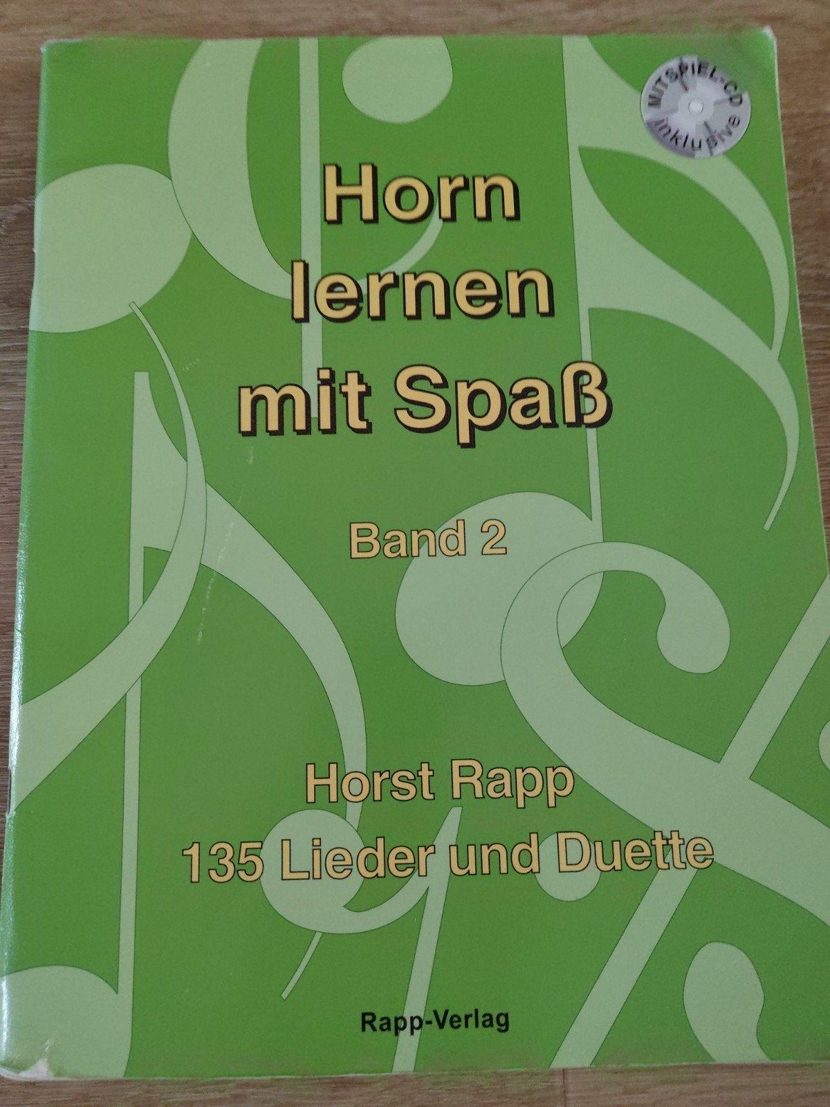 Hoorn. Horn lernen mit Spass 2. Lesboek met CD, Ophalen of Verzenden, Les of Cursus, Hoorn