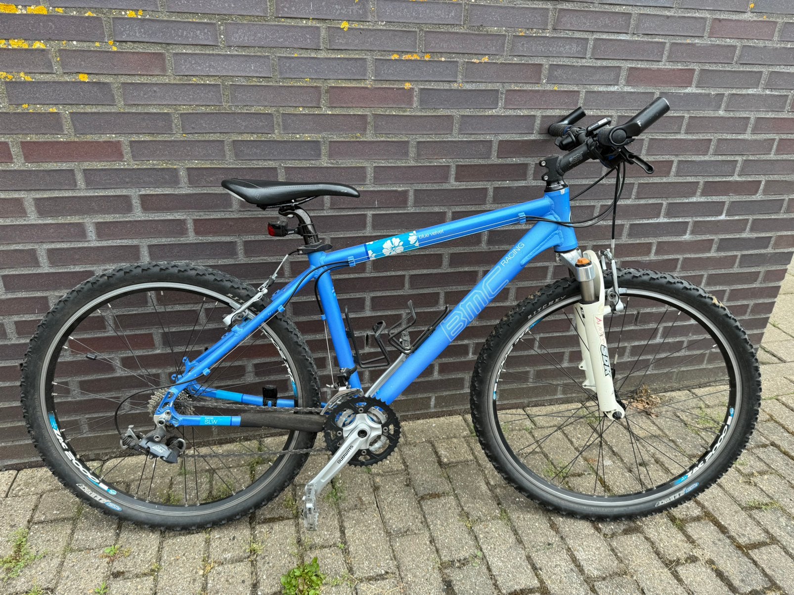 BMC Mountainbike M size Blue velvet, Ophalen, Gebruikt, Dames, Overige merken