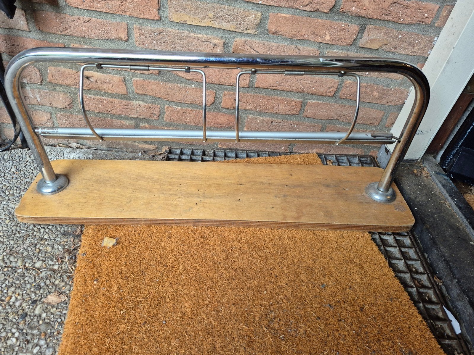 papier rol houder voor rollen van max 70 cm breed, Diversen, Ophalen, Gebruikt