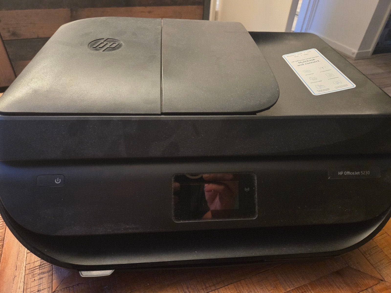 HP OfficeJet 5230 All-in-One Printer, Computers en Software, Printers, Ophalen, Kleur printen, Gebruikt, Inkjetprinter