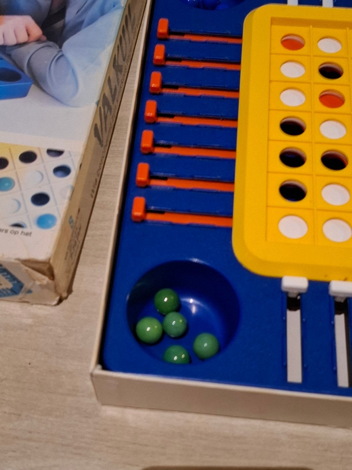 Valkuil Bordspel - Vintage MB Spel, Een of twee spelers, Onbekend, Ophalen of Verzenden, Onbekend